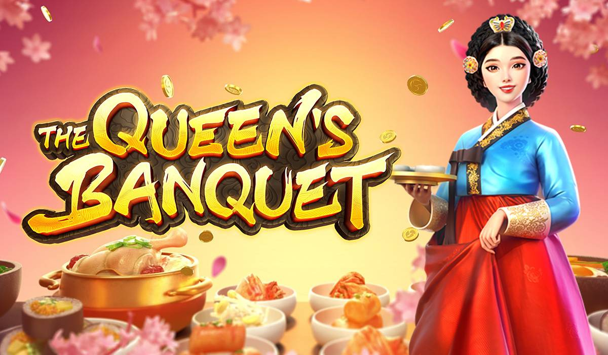 slot, cassino online, jogo, rainha, banquete